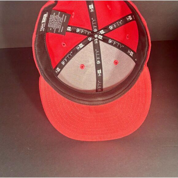 2023 PGA Championship Oak Hill Red Cap New Era 9FIFTY Snapback Adjustable Hat - Picture 6 of 6